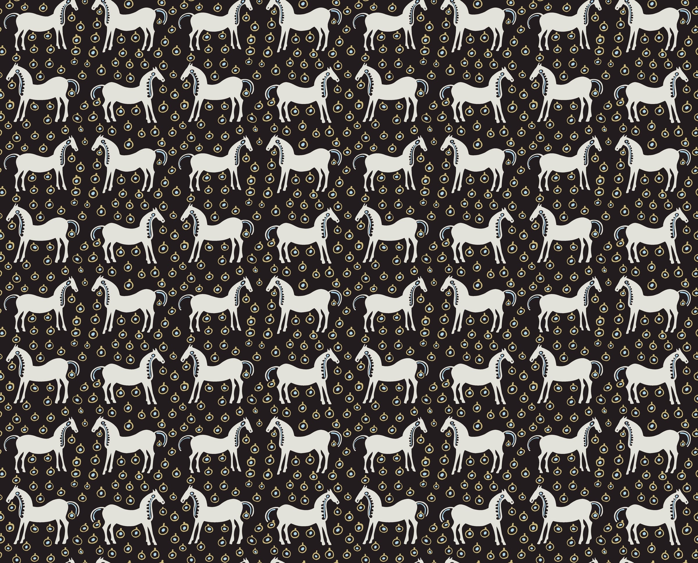 Hookedonwalls Marimekko Volume 06 Musta Tamma 25170 behang