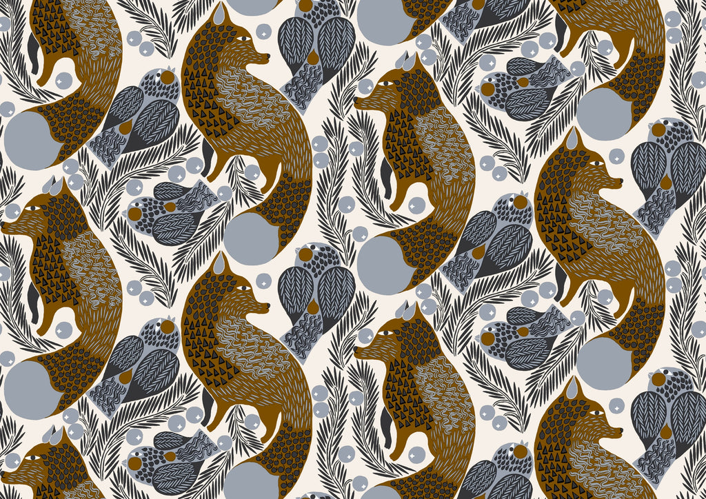 Hookedonwalls Marimekko Volume 06 Ketunmarja 25176 behang