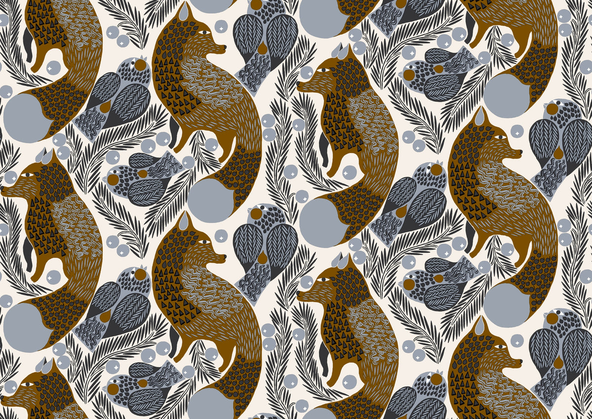 Hookedonwalls Marimekko Volume 06 Ketunmarja 25176 behang