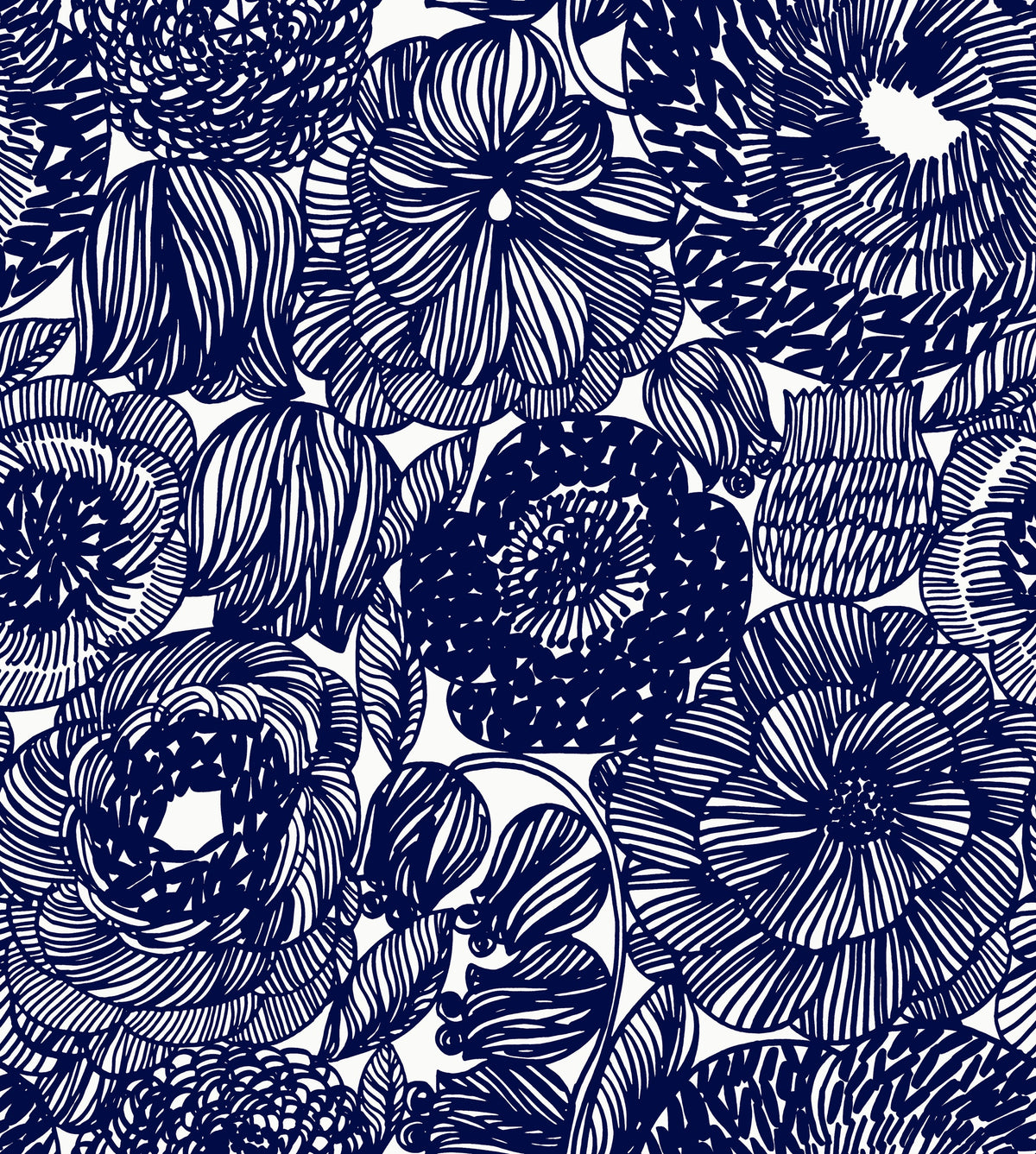 Hookedonwalls Marimekko Volume 06 Kurjenpolvi 25182 behang