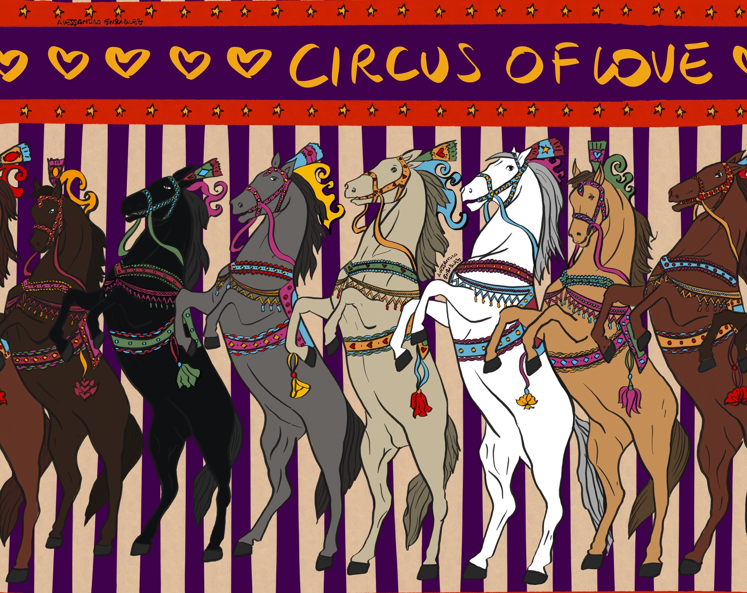 Hookedonwalls Enriquezland Crazy Horse 25530 behang