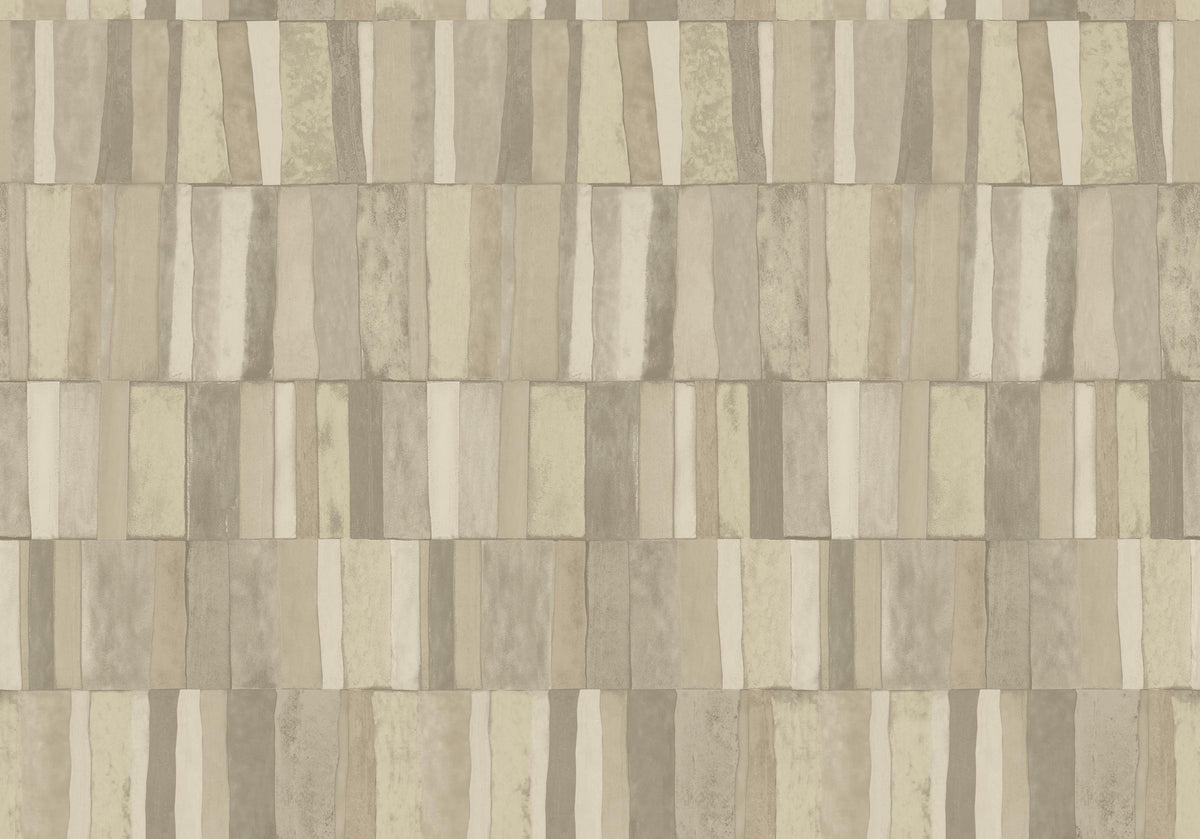 Hookedonwalls Academy Ritter Tiles 25611 behang