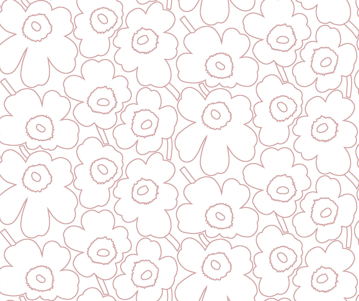 Hookedonwalls Marimekko Volume 07 Piirto Unikko 25911 behang