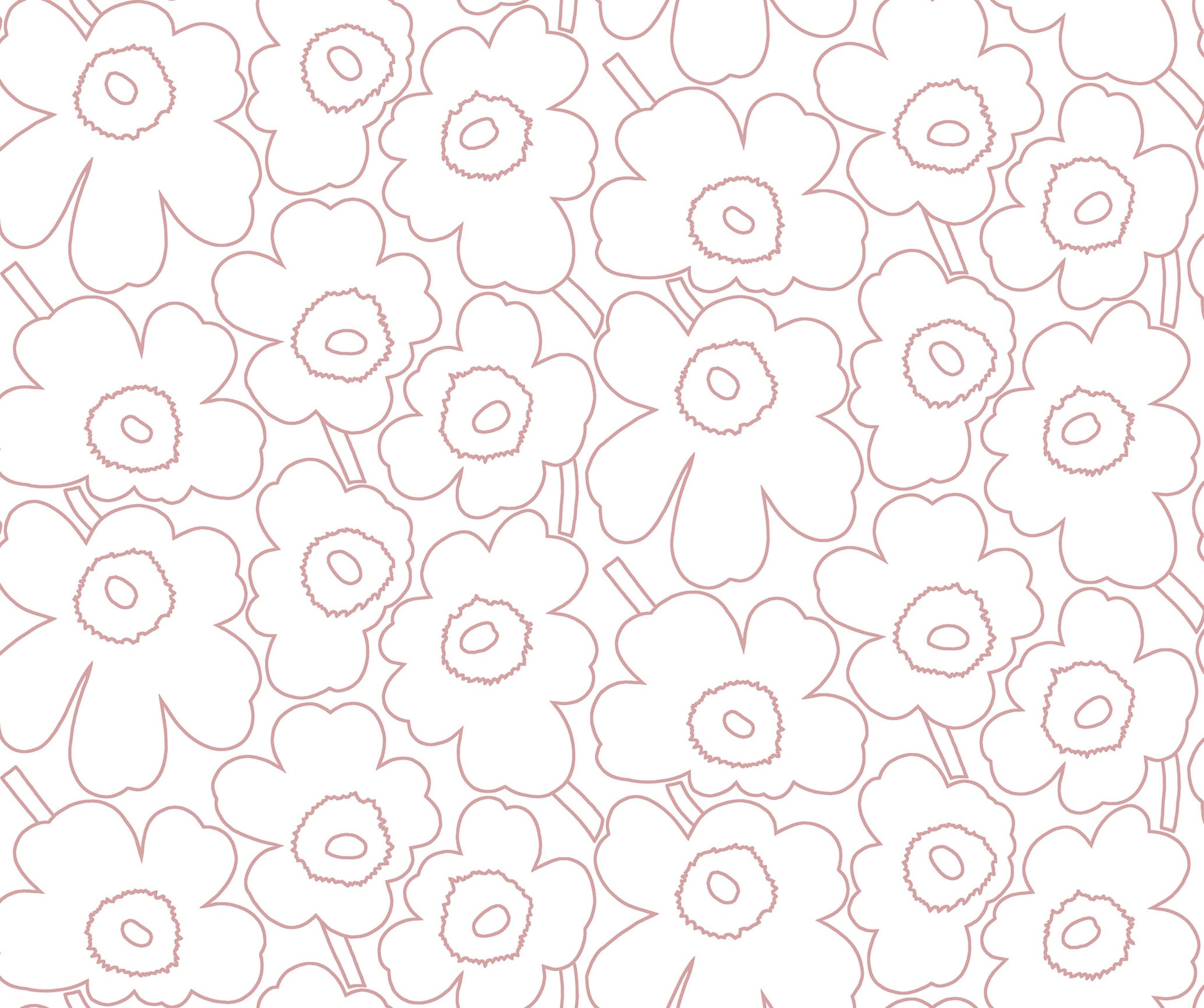 Hookedonwalls Marimekko Volume 07 Piirto Unikko 25911 behang