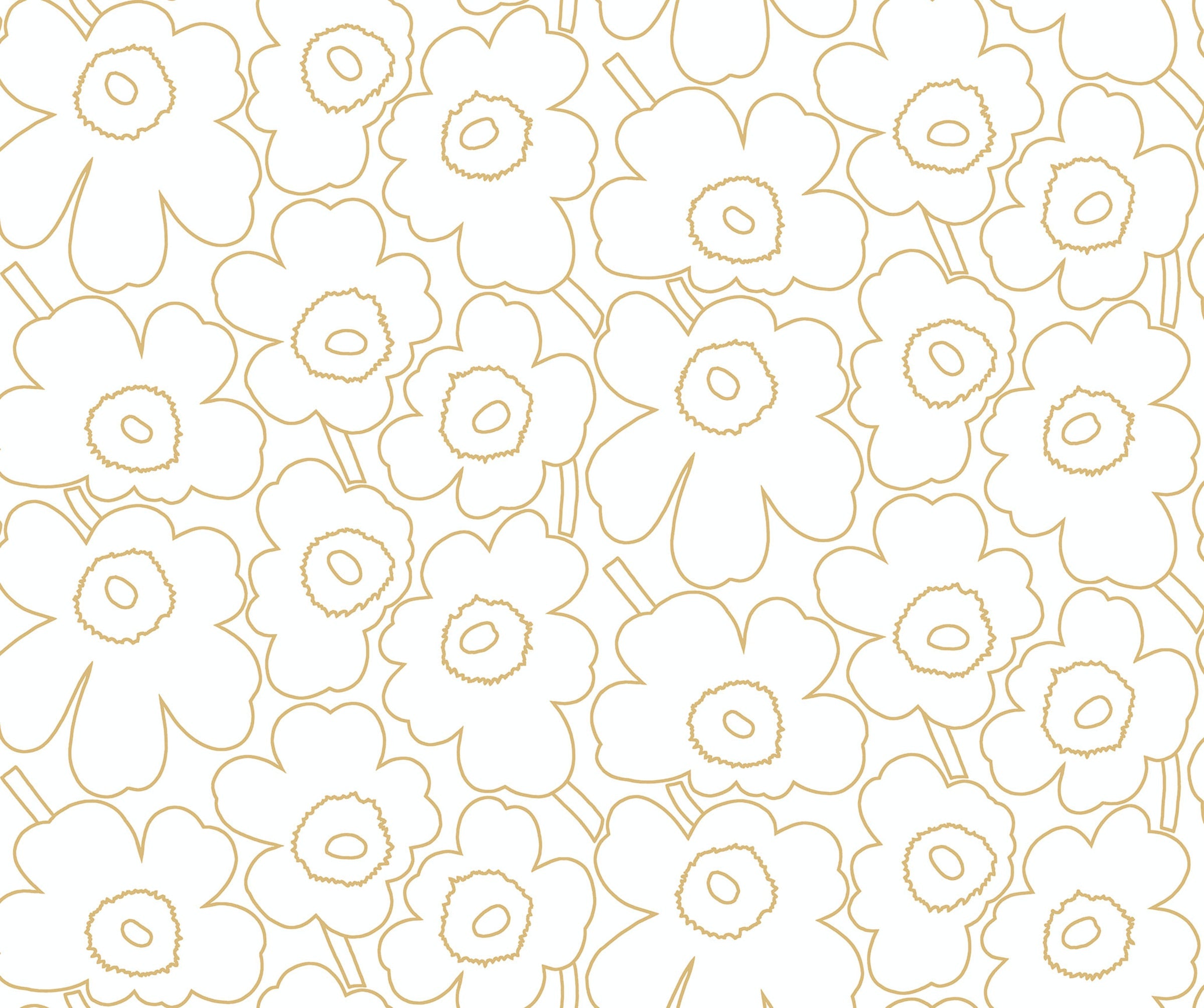 Hookedonwalls Marimekko Volume 07 Piirto Unikko 25912 behang