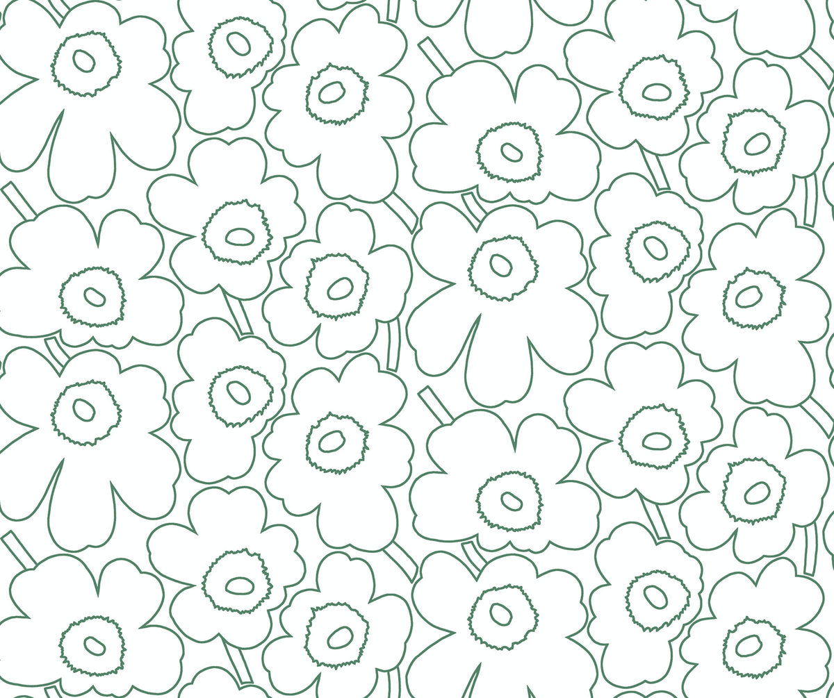 Hookedonwalls Marimekko Volume 07 Piirto Unikko 25913 behang