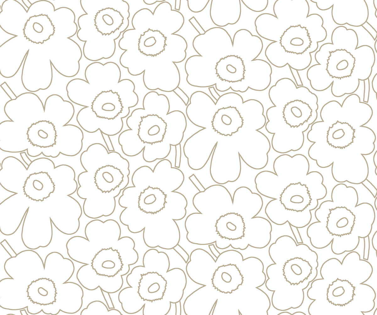 Hookedonwalls Marimekko Volume 07 Piirto Unikko 25914 behang
