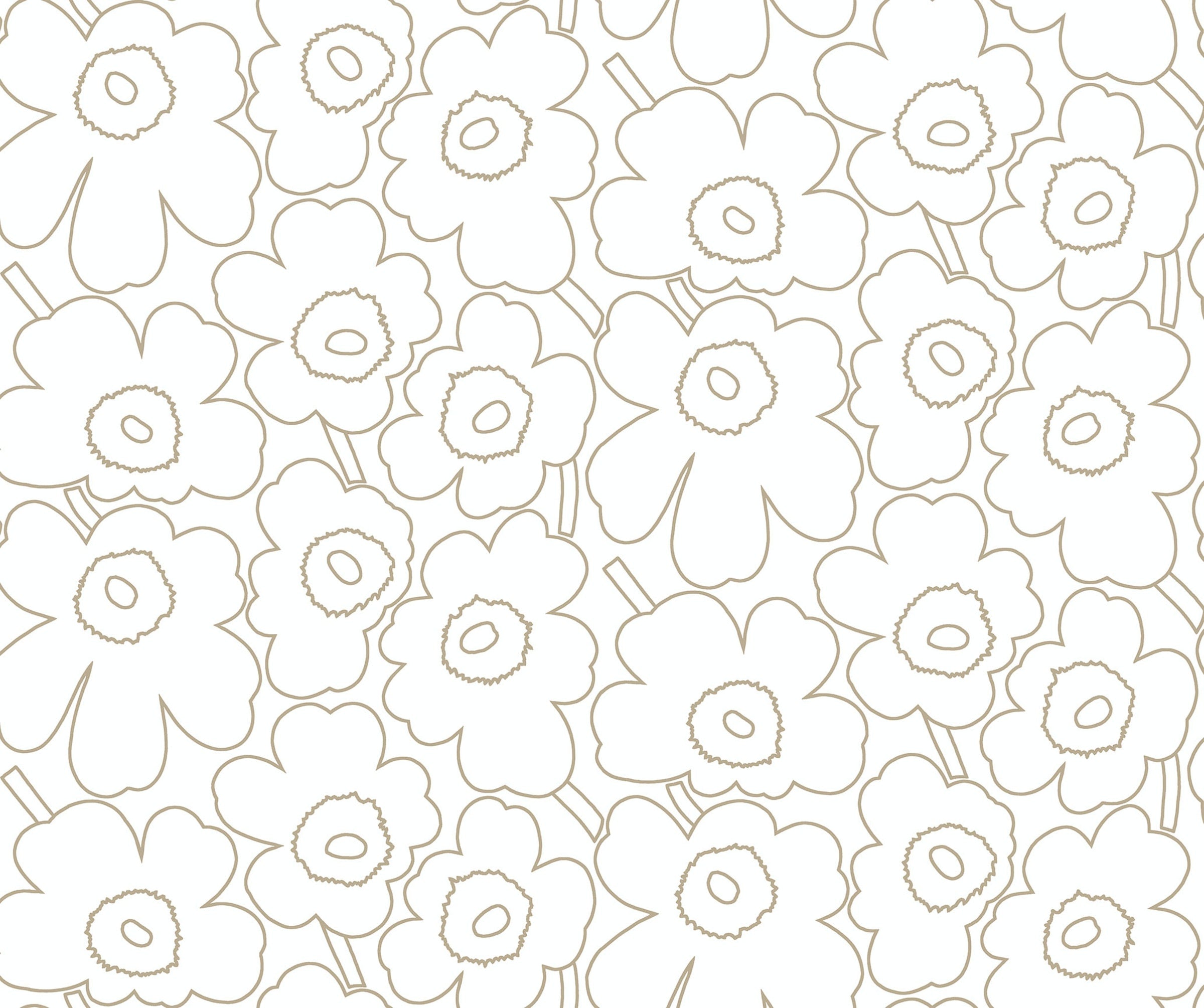 Hookedonwalls Marimekko Volume 07 Piirto Unikko 25914 behang