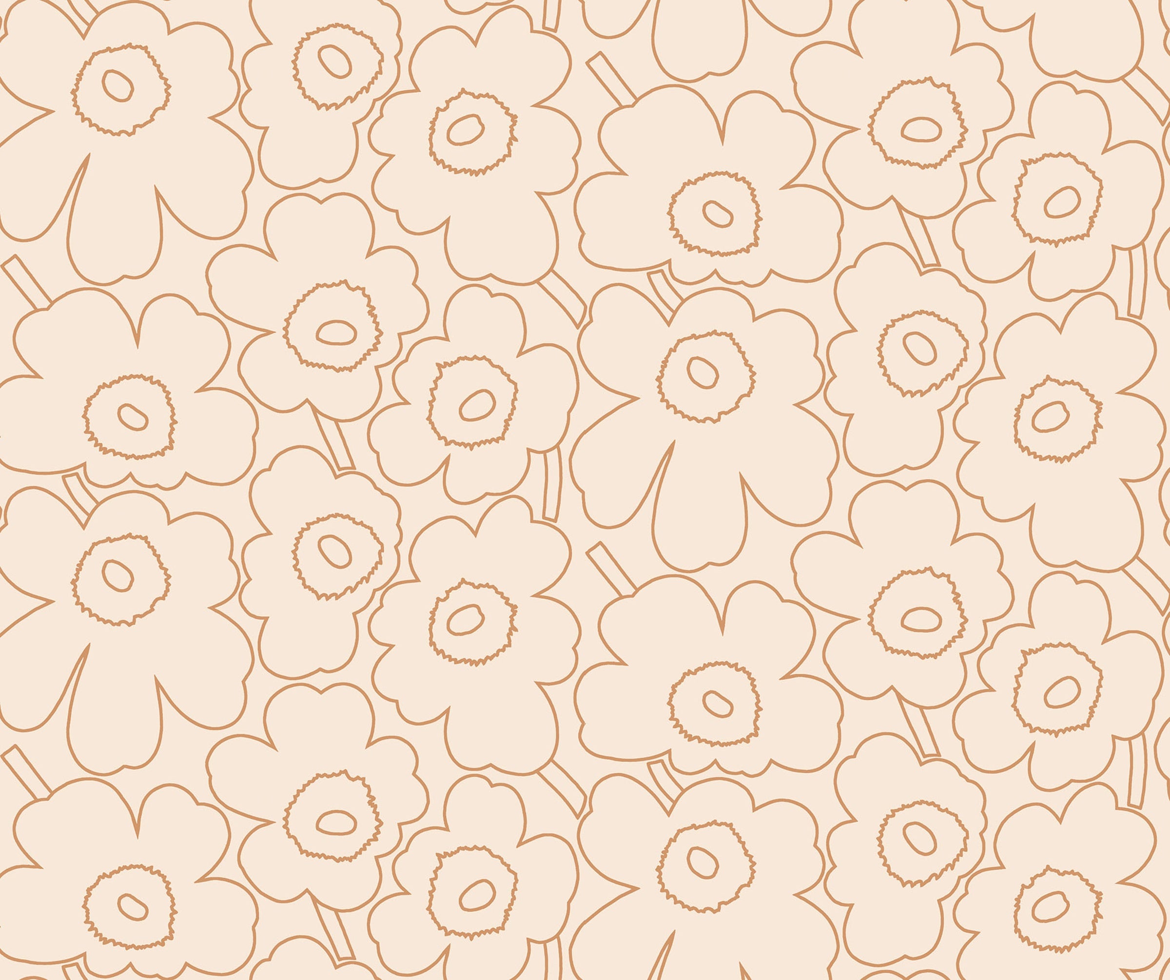 Hookedonwalls Marimekko Volume 07 Piirto Unikko 25915 behang