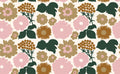 Hookedonwalls Marimekko Volume 07 Kukkatori 25930 behang