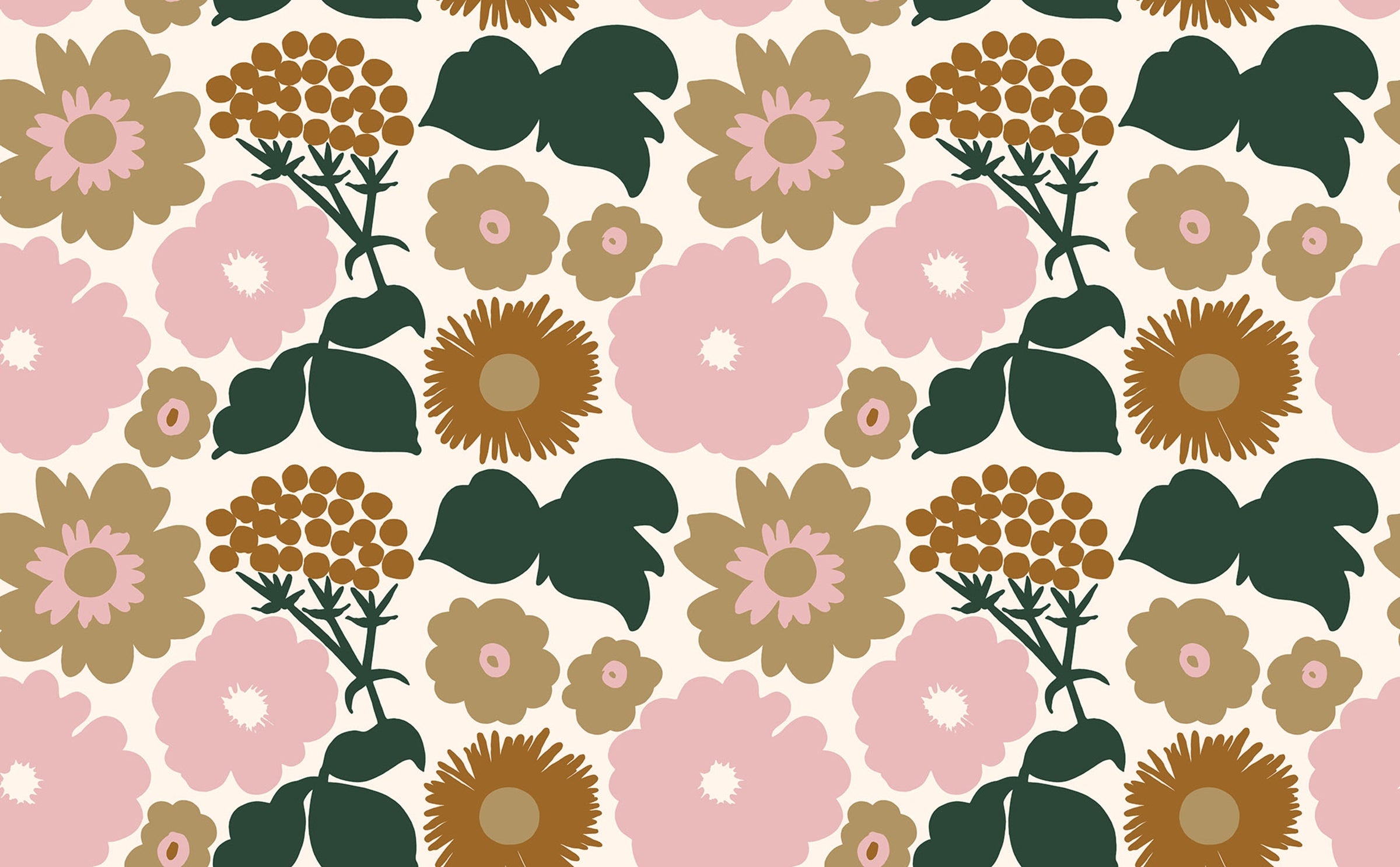 Hookedonwalls Marimekko Volume 07 Kukkatori 25930 behang