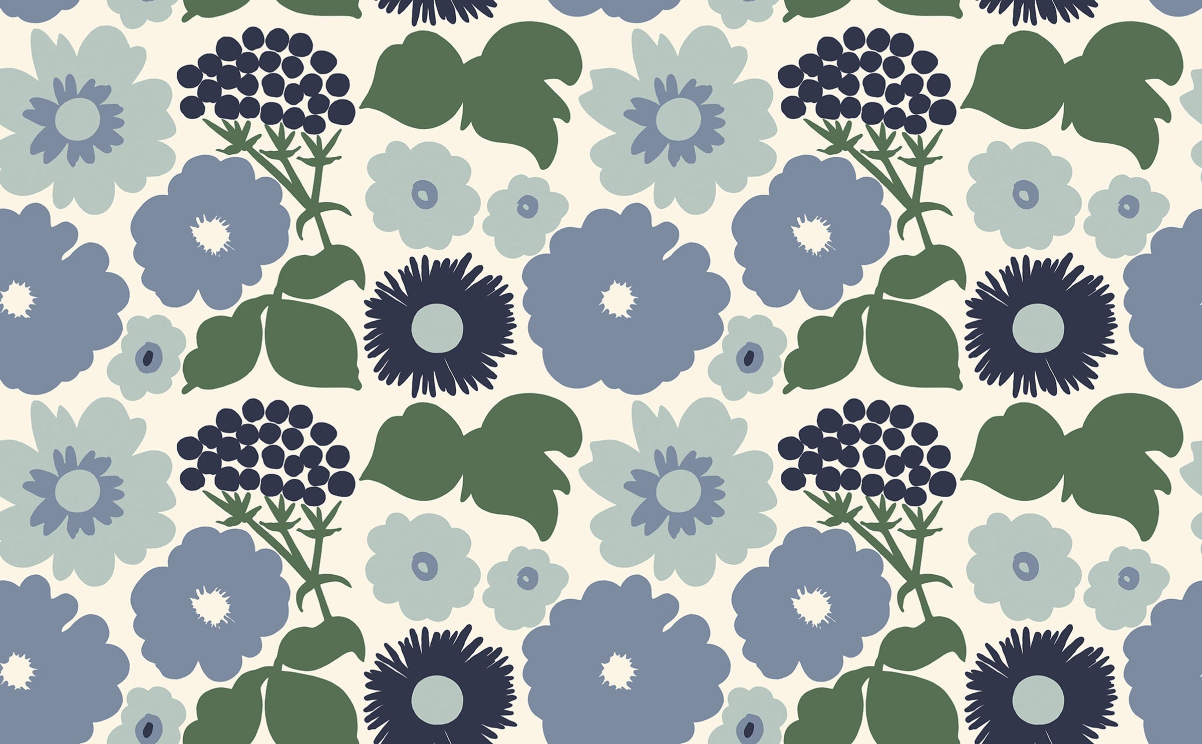 Hookedonwalls Marimekko Volume 07 Kukkatori 25931 behang