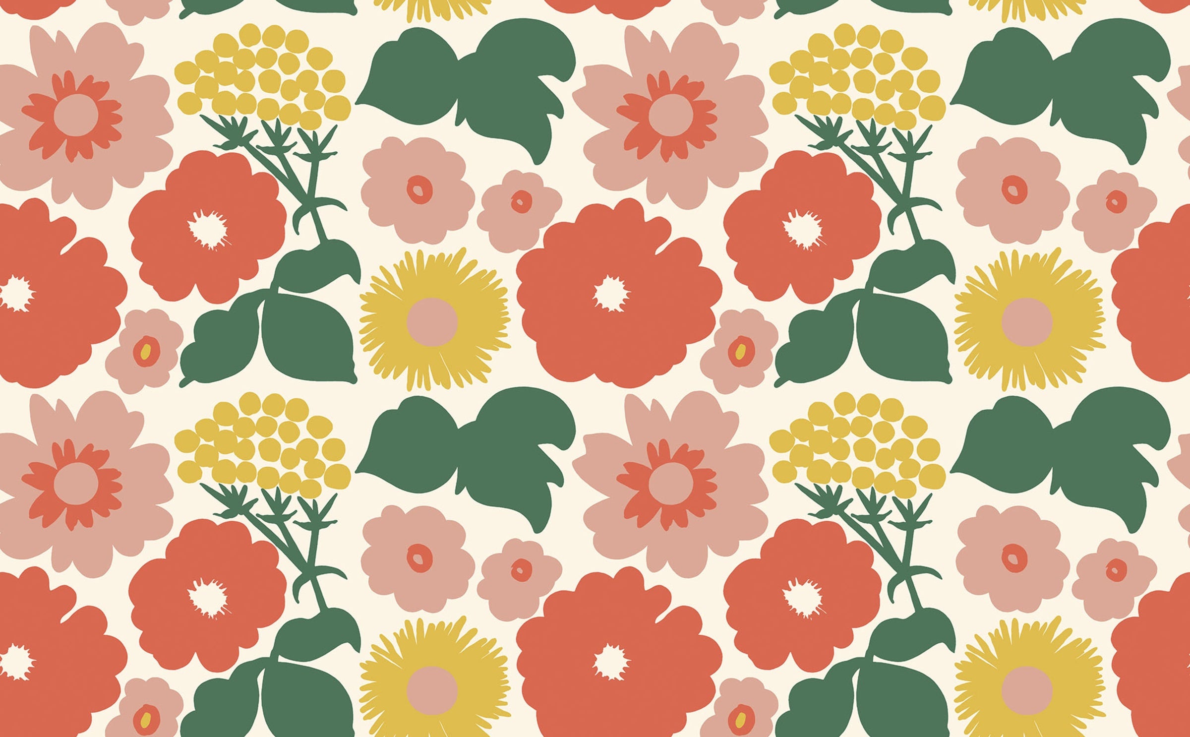 Hookedonwalls Marimekko Volume 07 Kukkatori 25932 behang