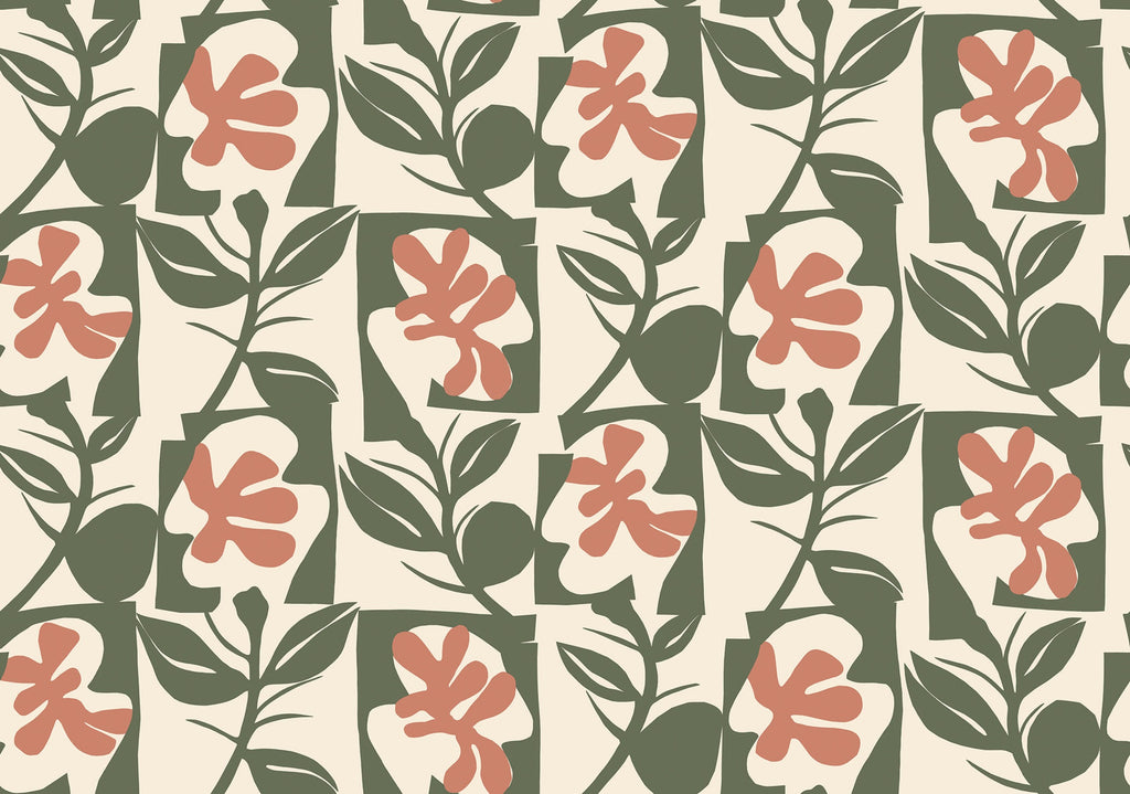 Hookedonwalls Marimekko Volume 07 Pienet Naatit 25947 behang