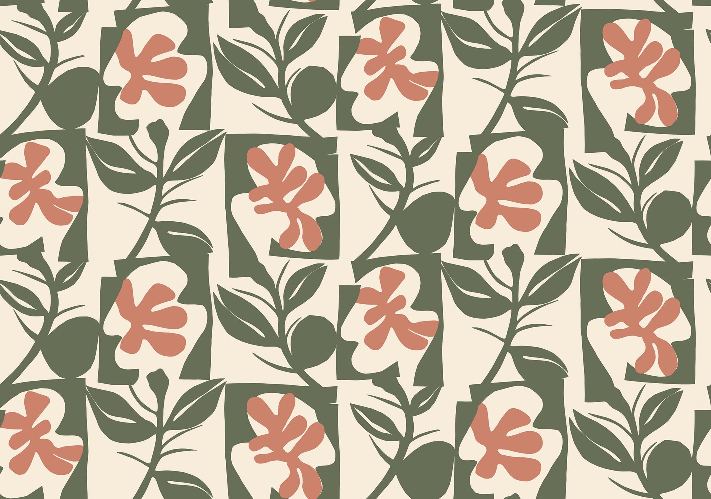 Hookedonwalls Marimekko Volume 07 Pienet Naatit 25947 behang