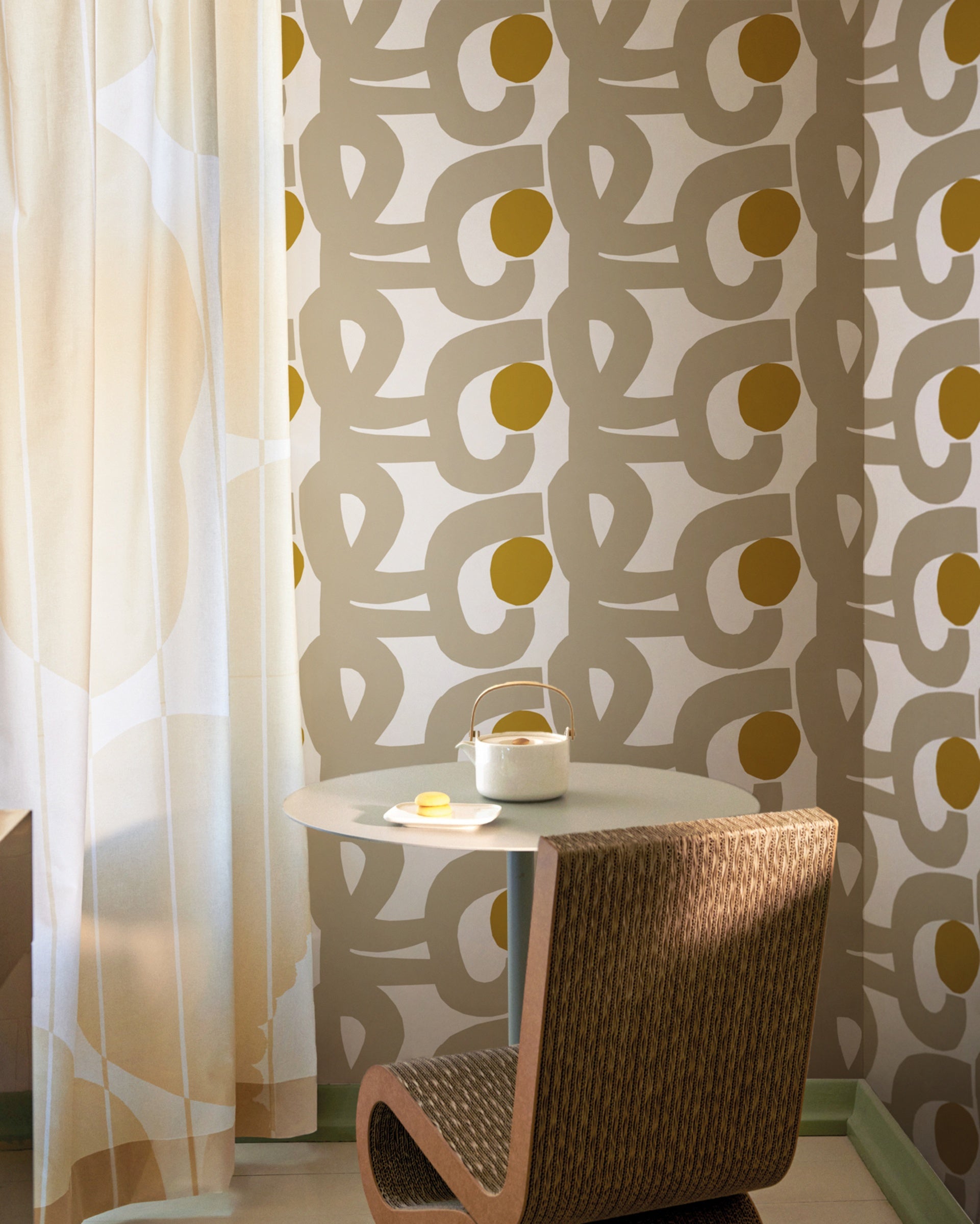 Hookedonwalls Marimekko Volume 07 Seppel 25965 behang sfeerbeeld