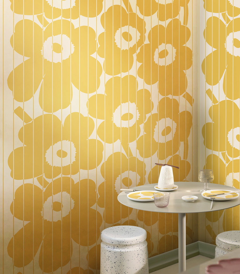 Hookedonwalls Marimekko Volume 07 Vesi Unikko 25996 behang sfeerbeeld