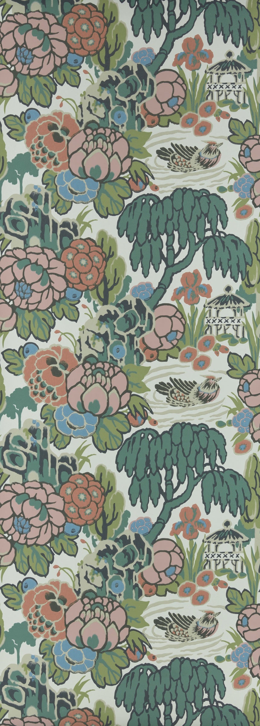 Hookedonwalls Young Traditionals Mandarin Garden 27806 behang