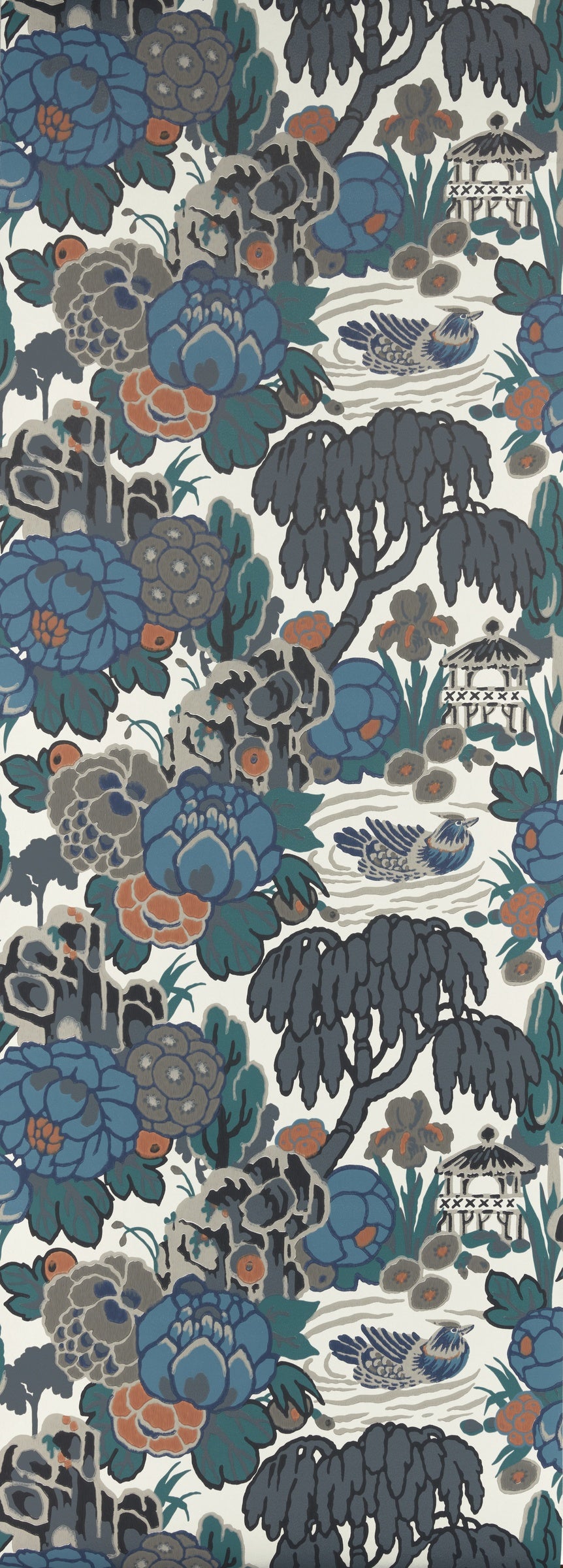 Hookedonwalls Young Traditionals Mandarin Garden 27807 behang