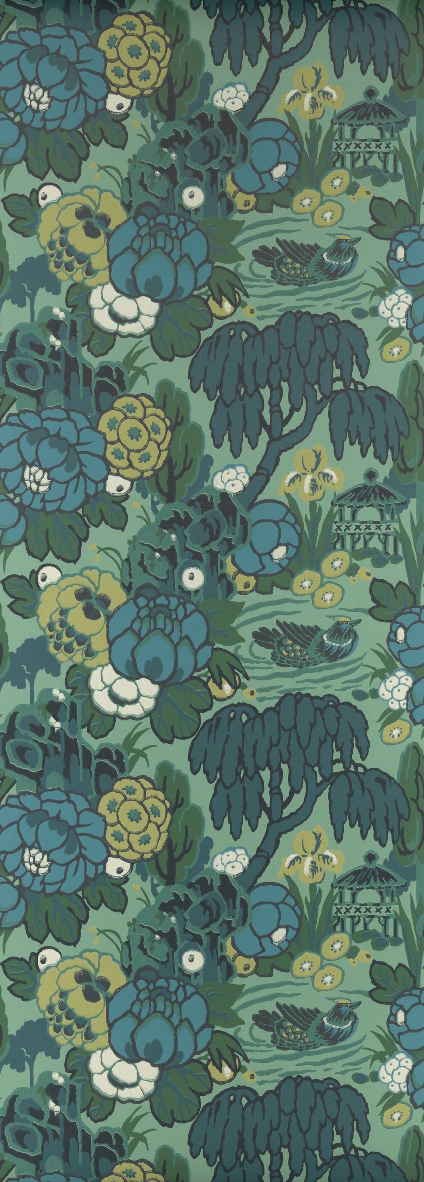 Hookedonwalls Young Traditionals Mandarin Garden 27808 behang