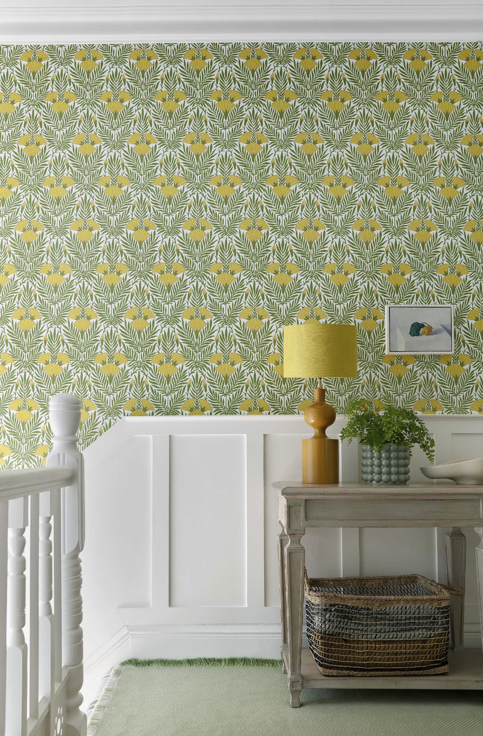 Hookedonwalls Young Traditionals Floral Fanfare 27810 behang sfeerbeeld
