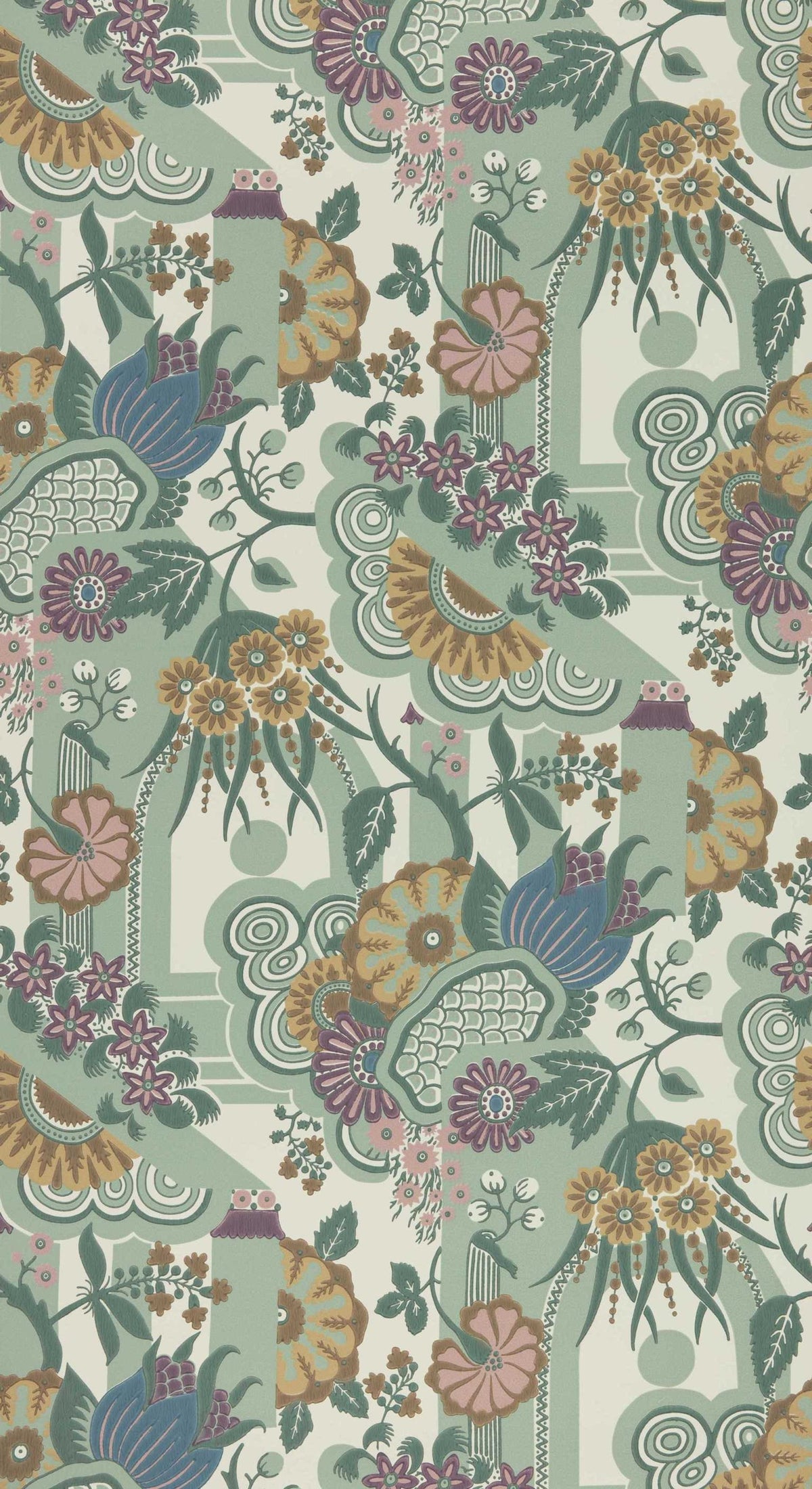 Hookedonwalls Young Traditionals Pineapple Garden 27822 behang