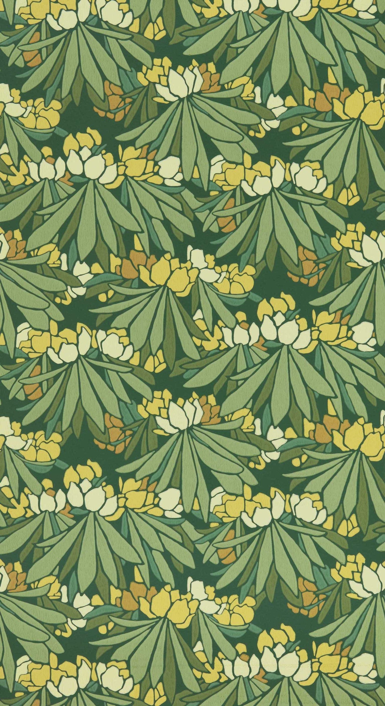 Hookedonwalls Young Traditionals Rhododendron 27826 behang