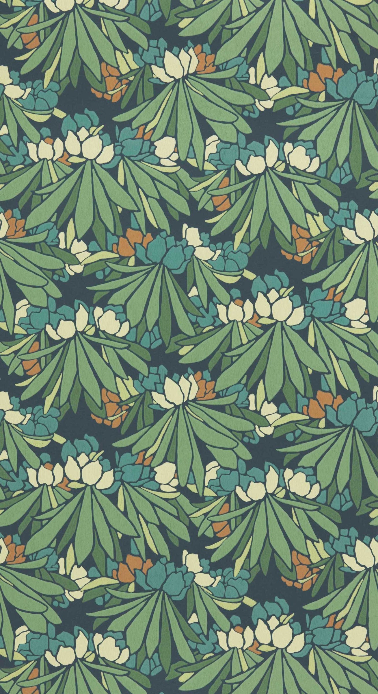Hookedonwalls Young Traditionals Rhododendron 27827 behang