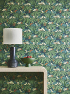 Hookedonwalls Young Traditionals Rhododendron 27827 behang sfeerbeeld