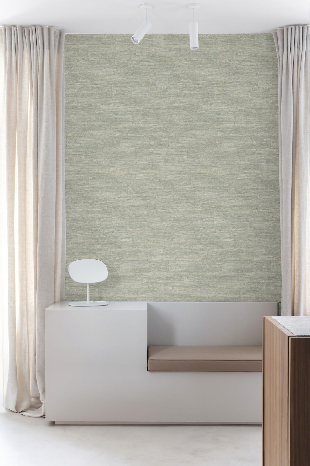 Hookedonwalls Woven Island Nature 28803 behang sfeerbeeld
