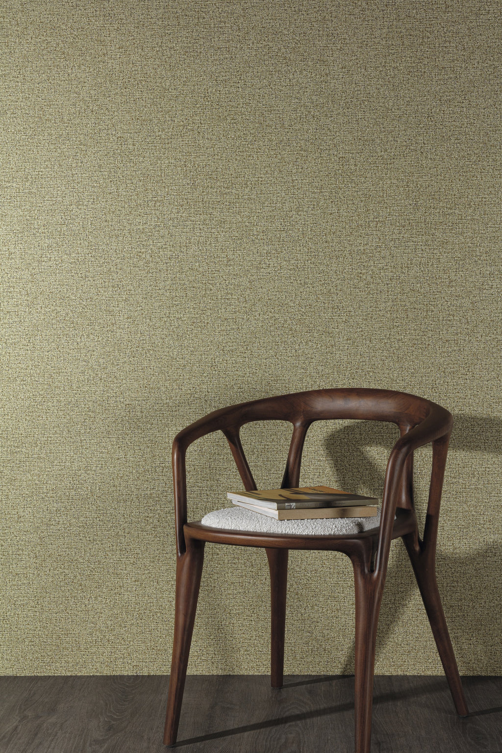 Hookedonwalls Woven Island Tweed 28812 behang sfeerbeeld
