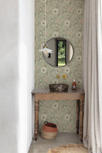 Hookedonwalls Blomkvist Freya 29133 behang sfeerbeeld