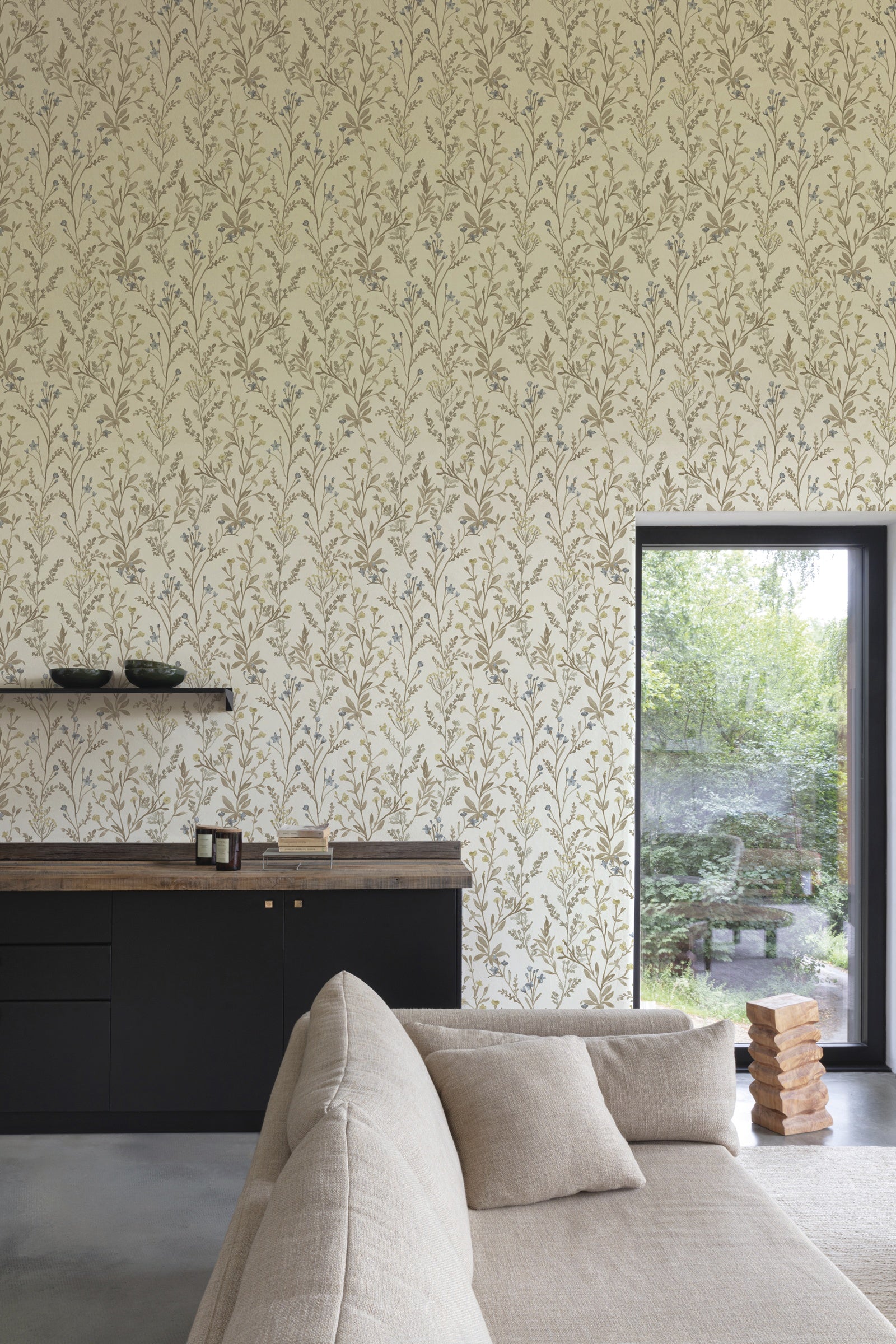 Hookedonwalls Blomkvist Lilly 29140 behang sfeerbeeld