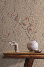 Hookedonwalls Passe Partout 2026 Colour Vibes Organic Lines 29890 behang sfeerbeeld