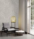 Hookedonwalls Chunky Weaves Damask 30610 behang sfeerbeeld