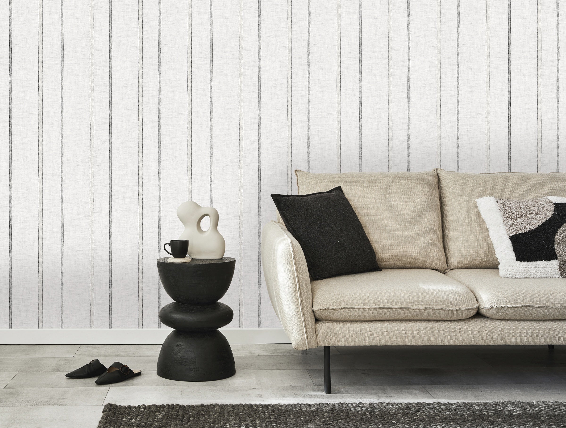 Hookedonwalls Chunky Weaves Raya 30651 behang sfeerbeeld