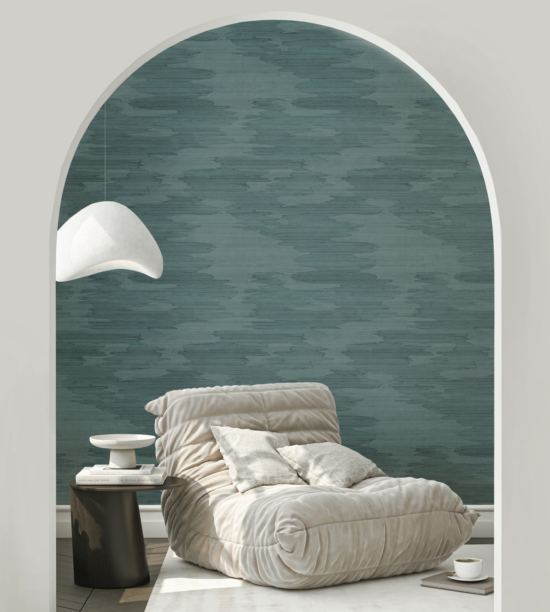 Hookedonwalls Chunky Weaves Ecoline 30661 behang sfeerbeeld