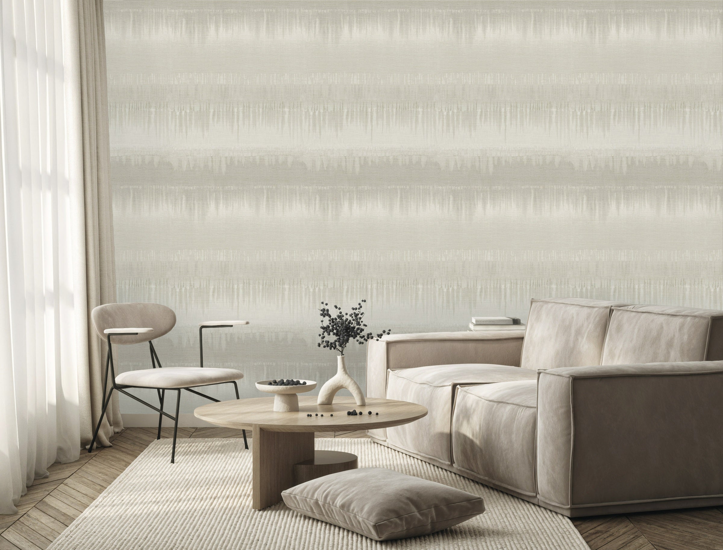 Hookedonwalls Natural Chic Cappella 32621 behang sfeerbeeld