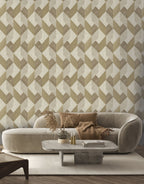 Hookedonwalls Natural Chic Vicentio 32661 behang sfeerbeeld