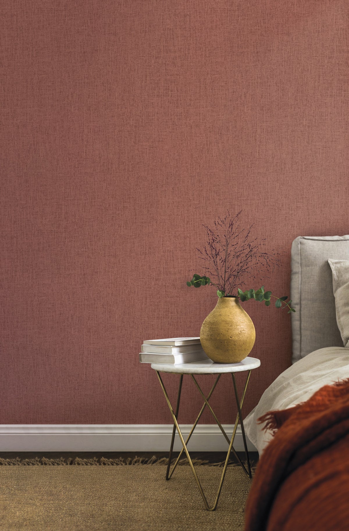 Hookedonwalls Linen Lyrics Unito 34735 behang sfeerbeeld