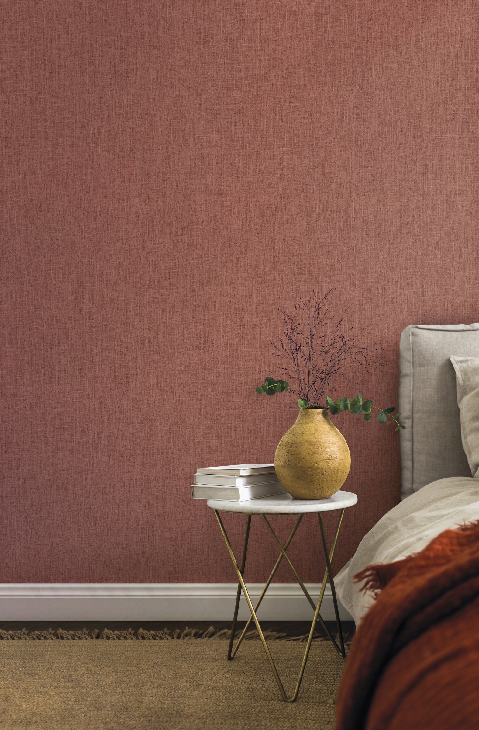 Hookedonwalls Linen Lyrics Unito 34735 behang sfeerbeeld