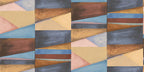 Hookedonwalls Silhouette Color Blocks 34830 behang