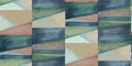 Hookedonwalls Silhouette Color Blocks 34831 behang