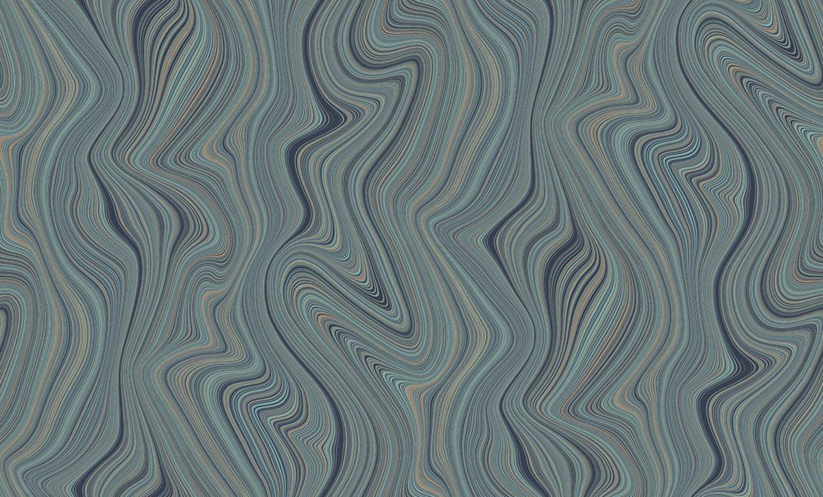 Hookedonwalls Silhouette Organic Lines 34851 behang