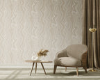 Hookedonwalls Silhouette Organic Lines 34853 behang sfeerbeeld