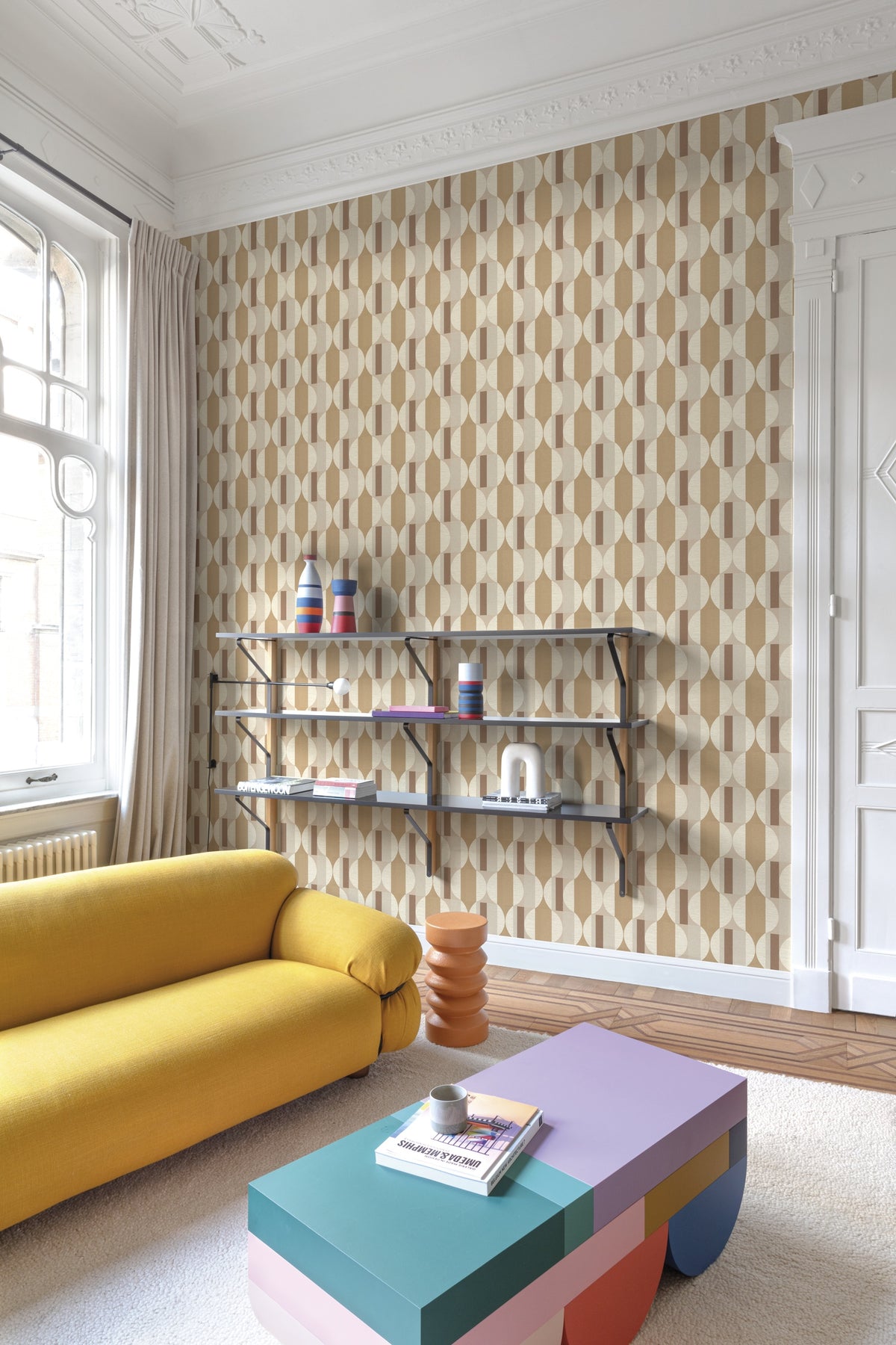 Hookedonwalls Barklay Print 2 35141 behang sfeerbeeld