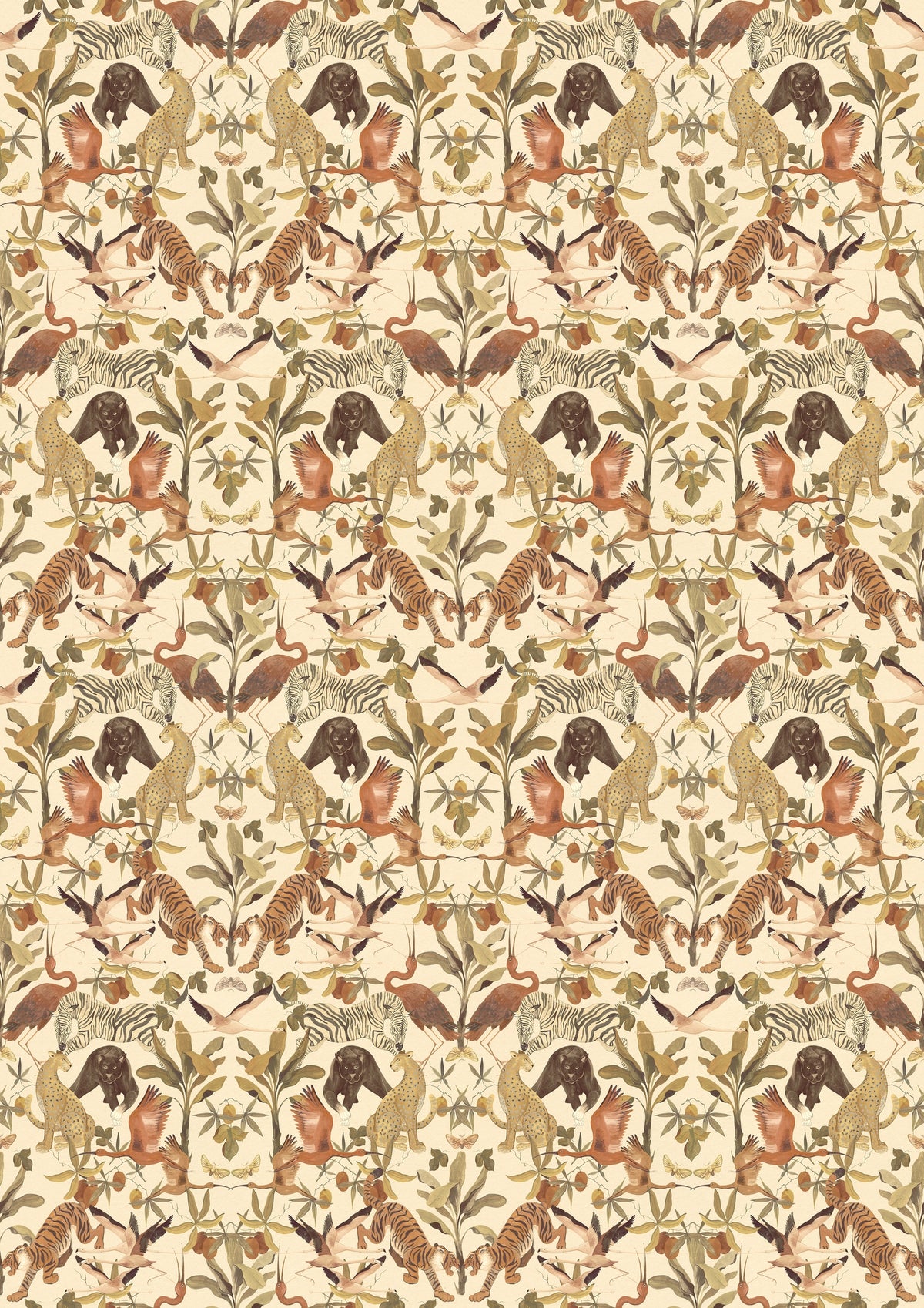 Hookedonwalls Marta Cortese Magic Animals 37851 behang