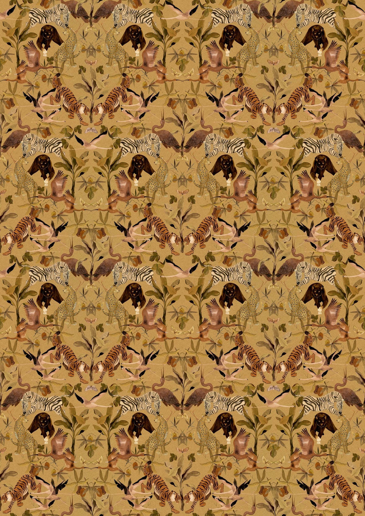 Hookedonwalls Marta Cortese Magic Animals 37853 behang