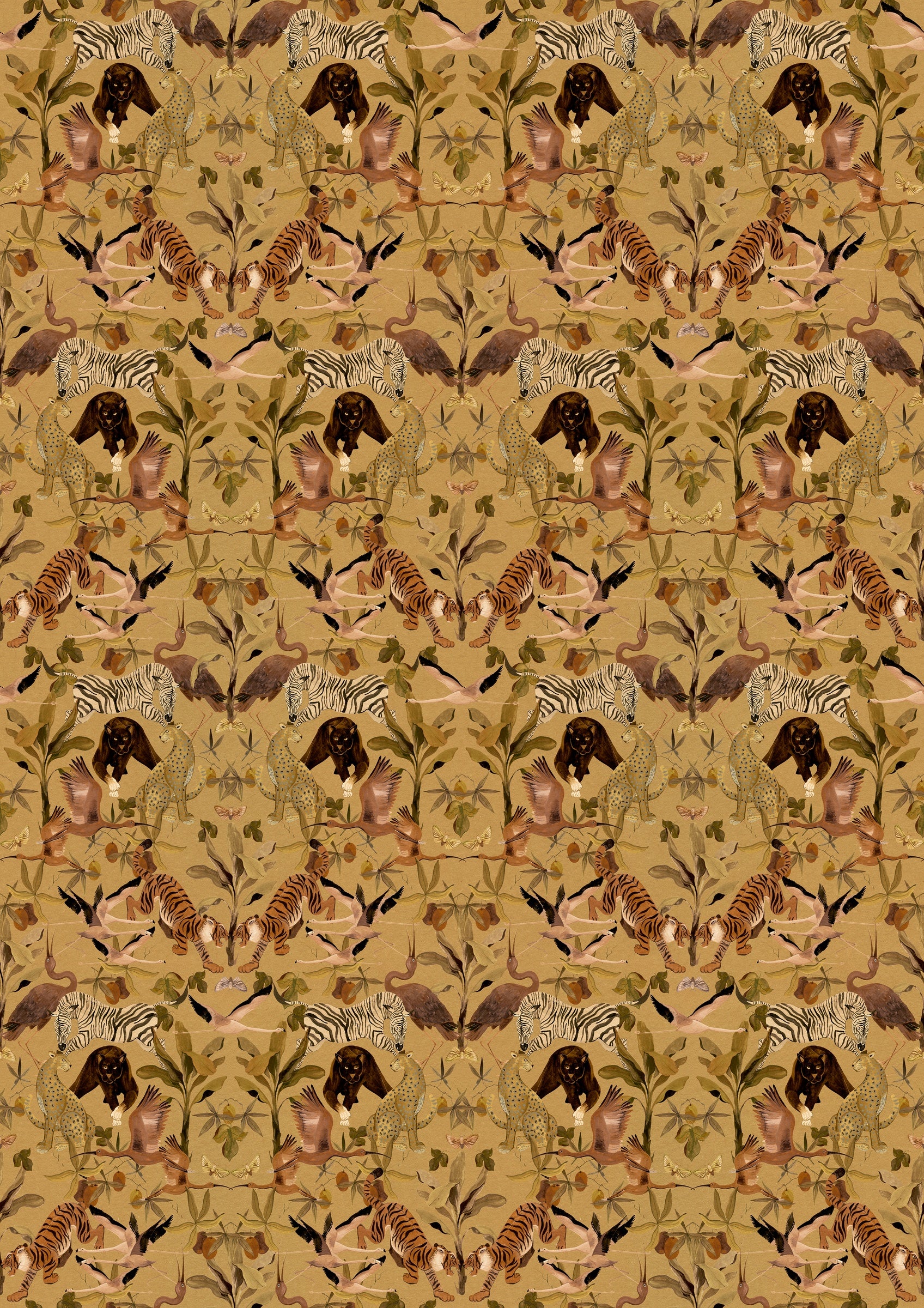 Hookedonwalls Marta Cortese Magic Animals 37853 behang