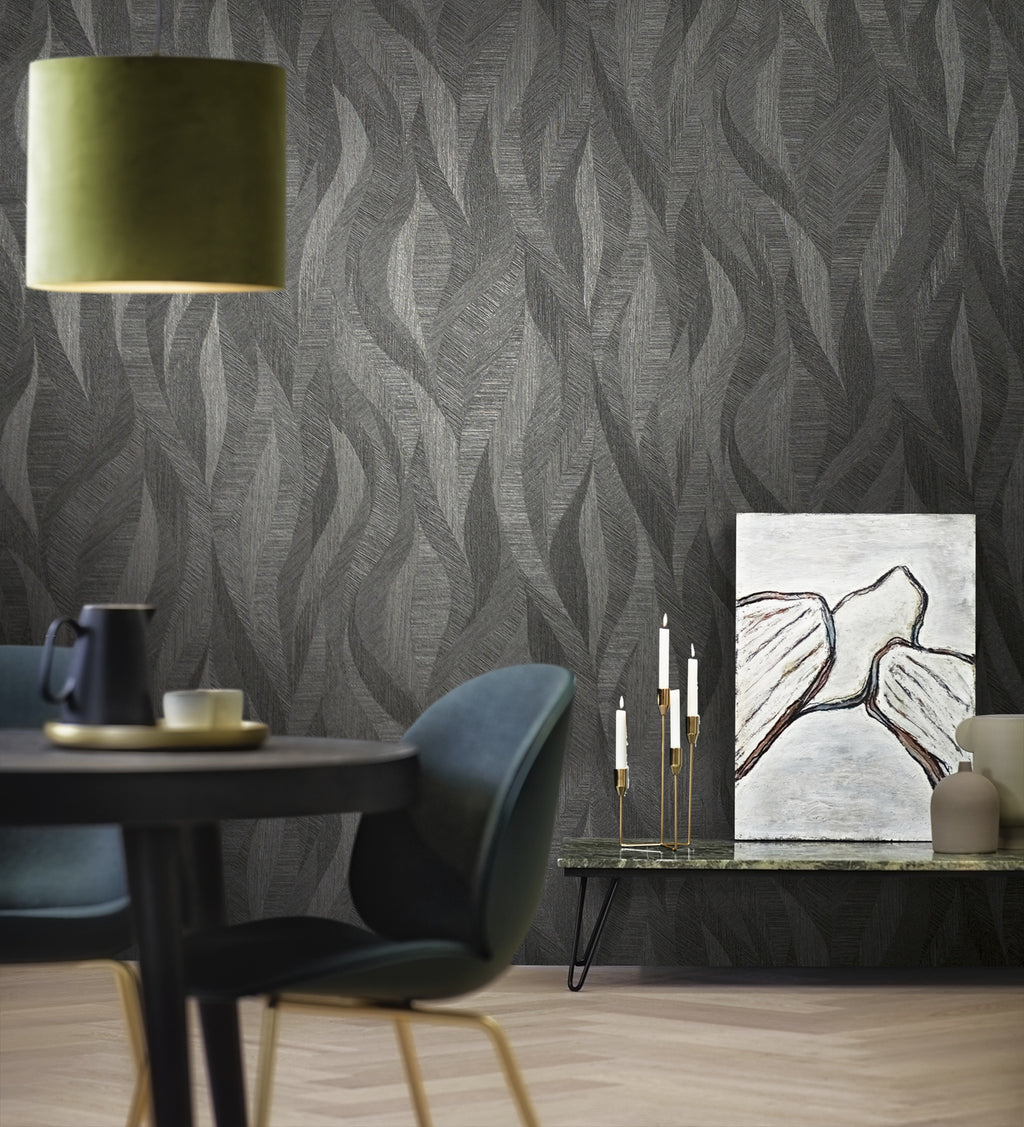 Hookedonwalls Terra Cotta Print 1 42105 behang sfeerbeeld